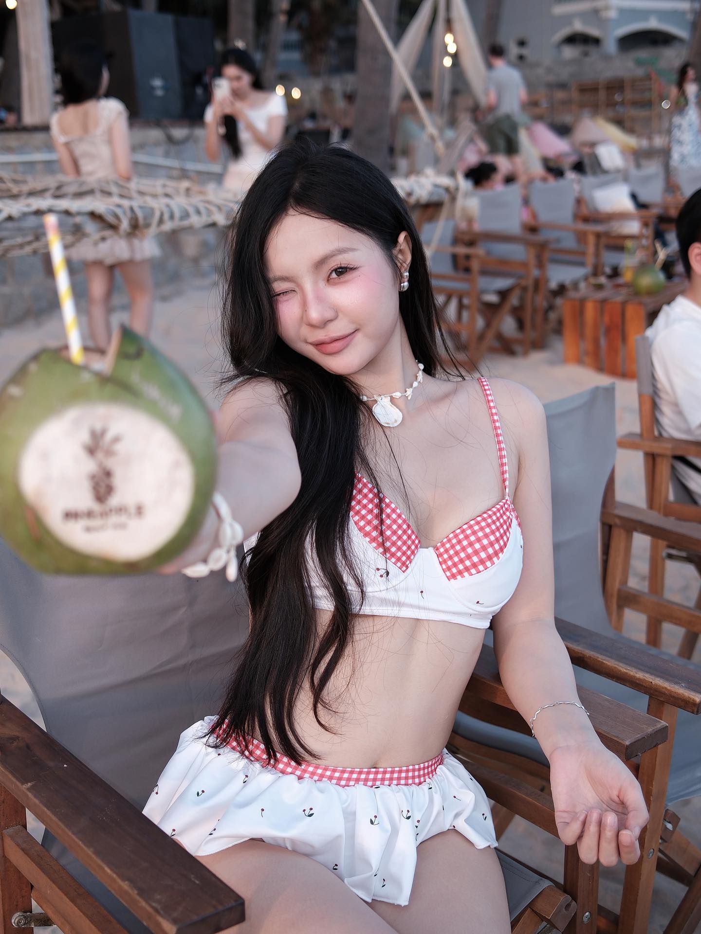 Photo by Thu Hương on April 26, 2026. May be an image of coconut, outdoors and text.jpeg